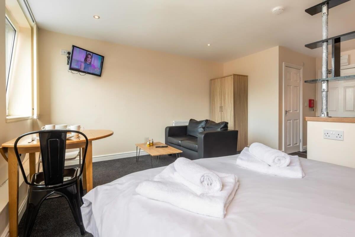 Ferienwohnung Modern & Bright Budget Studio In Central Doncaster Exterior foto