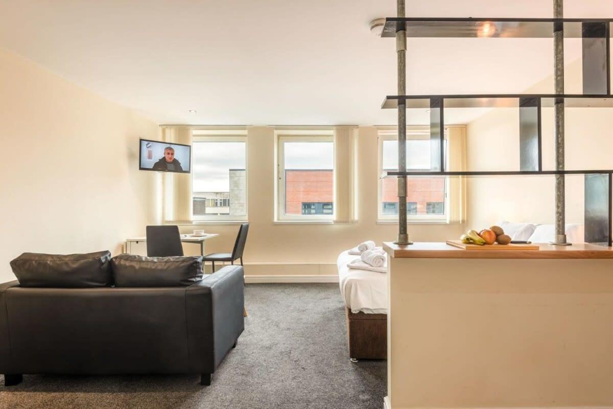 Ferienwohnung Modern & Bright Budget Studio In Central Doncaster Exterior foto