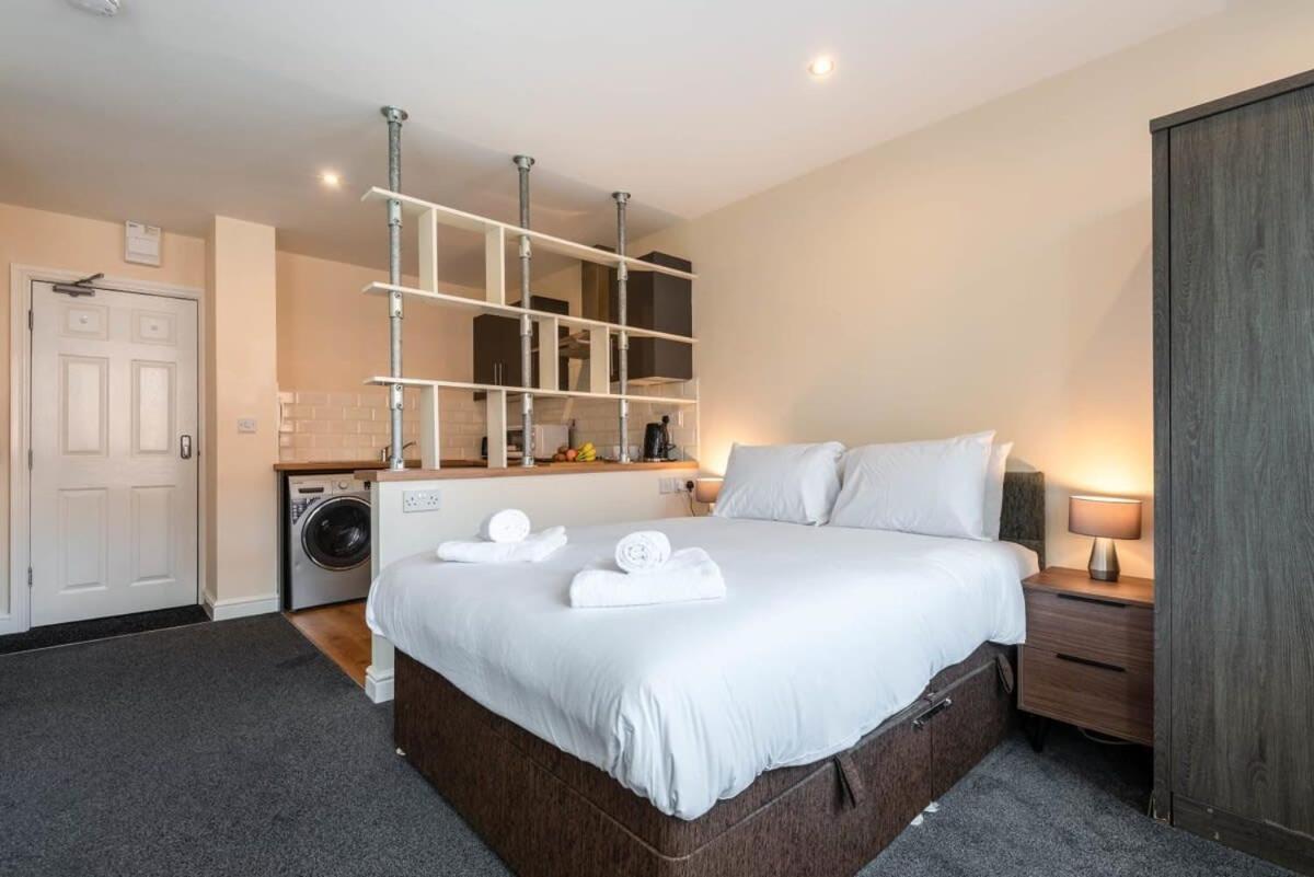 Ferienwohnung Modern & Bright Budget Studio In Central Doncaster Exterior foto