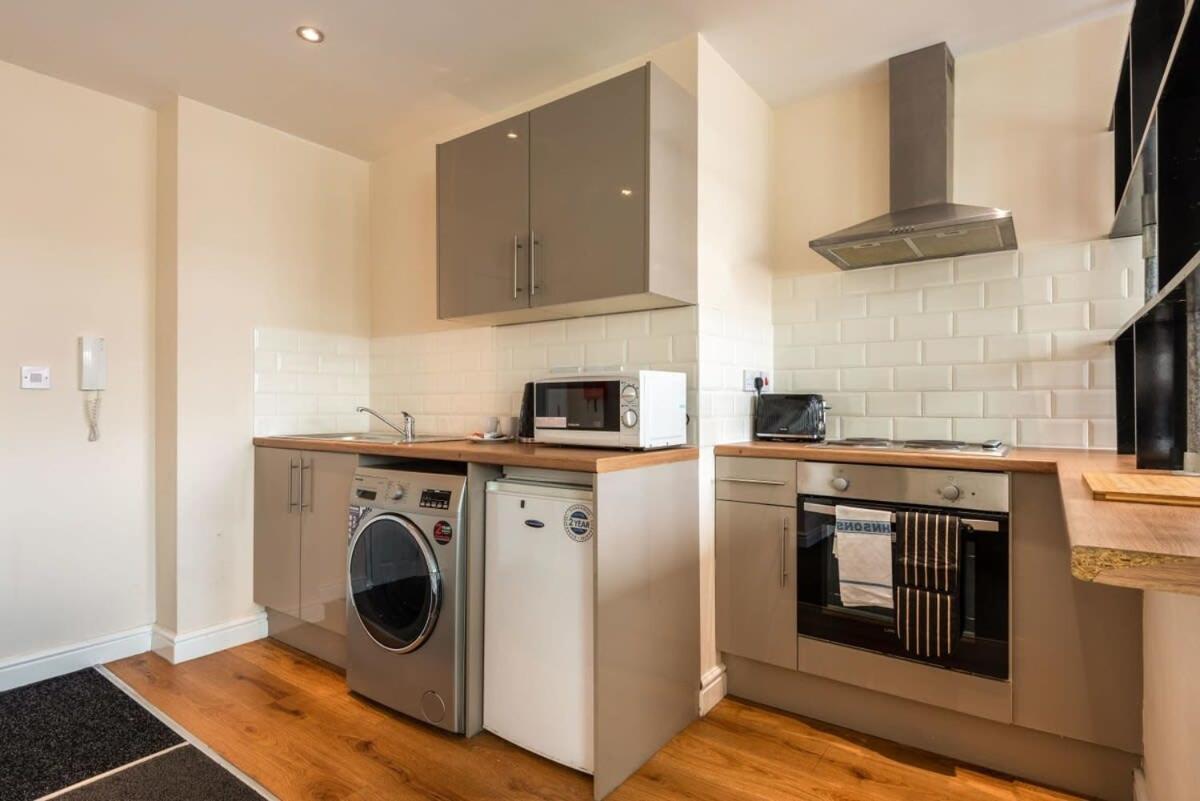 Ferienwohnung Modern & Bright Budget Studio In Central Doncaster Exterior foto