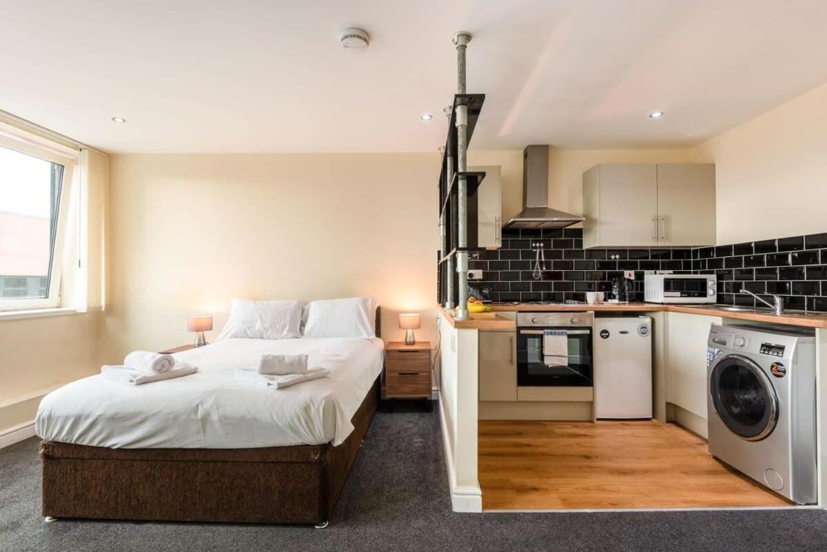 Ferienwohnung Modern & Bright Budget Studio In Central Doncaster Exterior foto